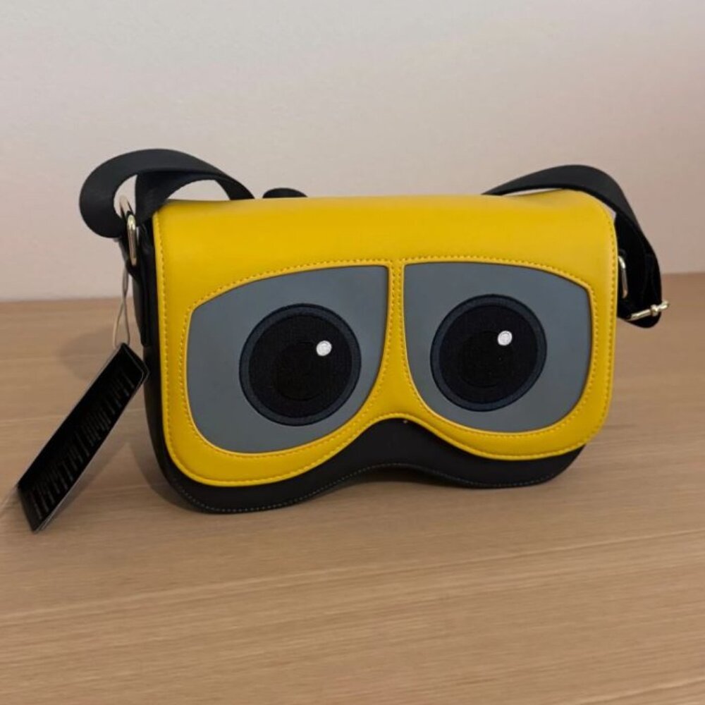 Loungefly Disney Pixar WALL-E Eyes Space Scene Crossbody Bag-BoxLunch Exclusive